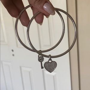 Silver bracelets